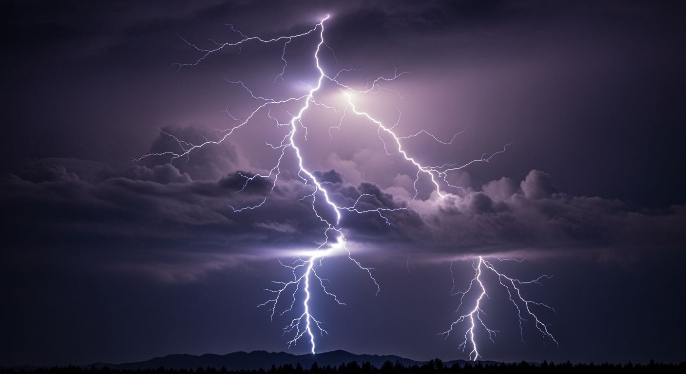 Lightning background image 2