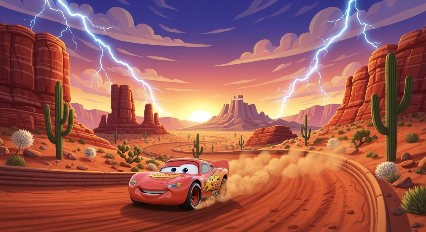 Lightning mcqueen background image 2