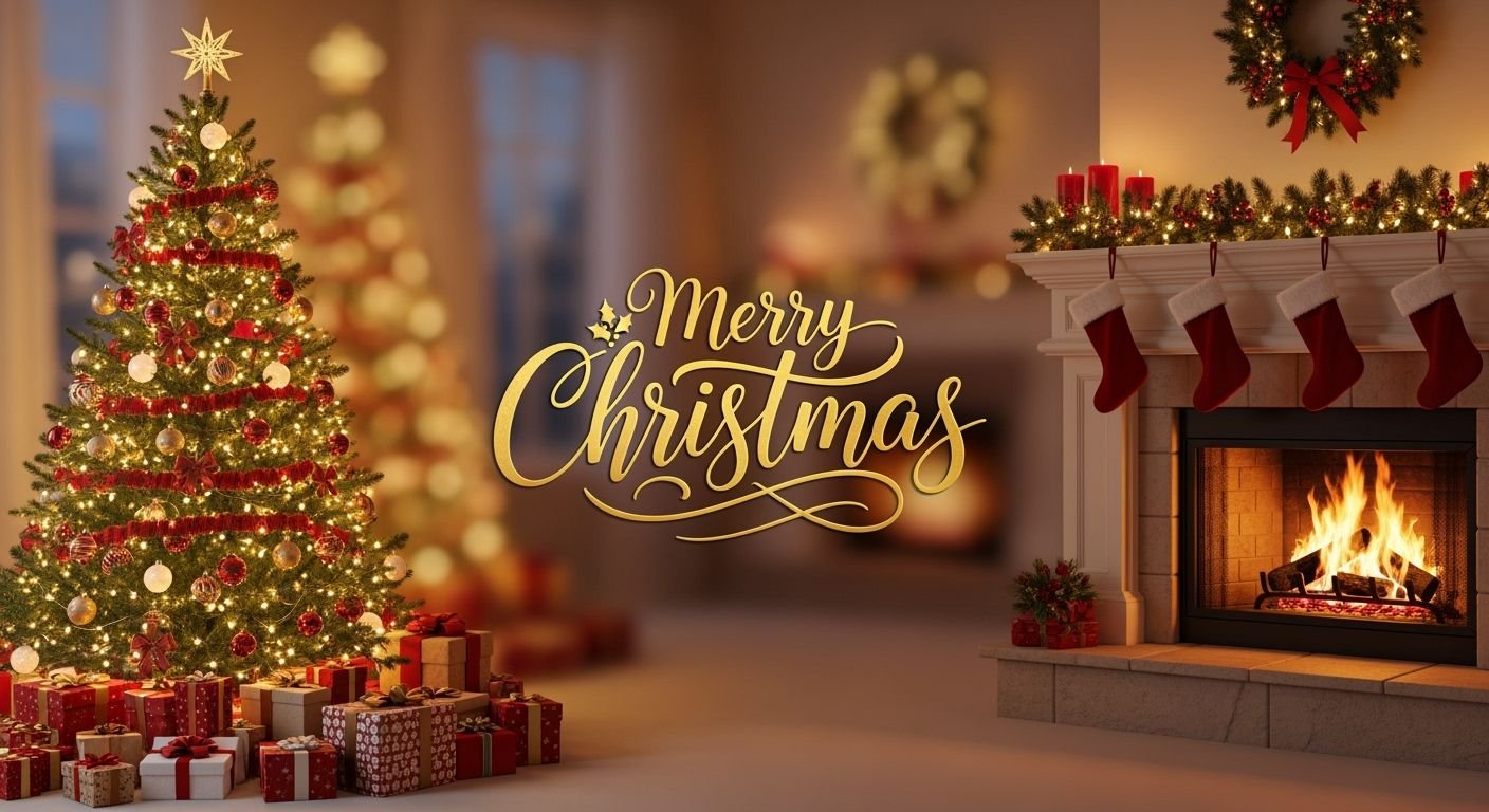 Merry christmas background image 4