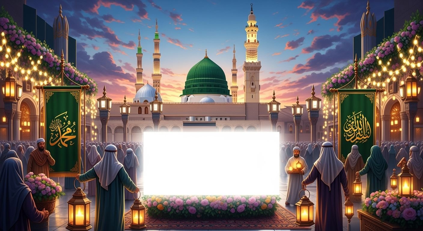 Milad un nabi madina background image 12