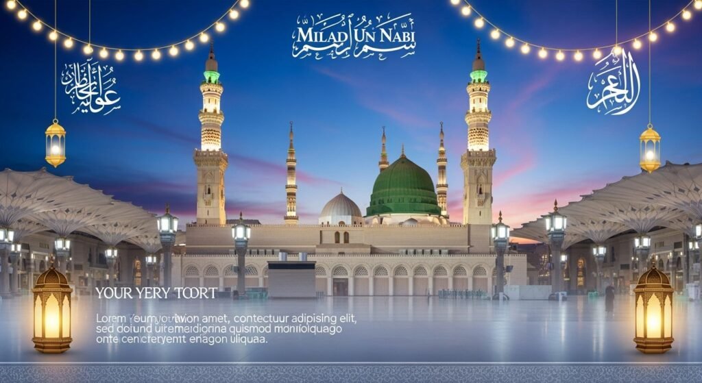 Milad un nabi madina background image 124