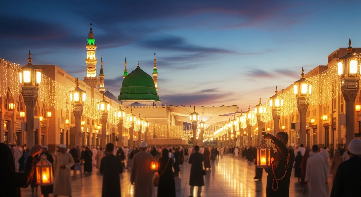 Milad un nabi madina background image 125