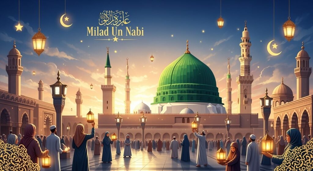 Milad un nabi madina background image 127