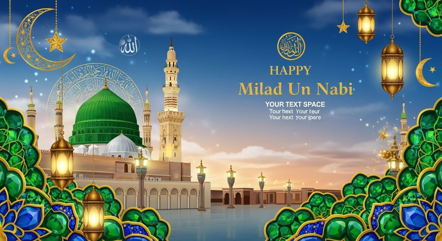 Milad un nabi madina background image 14