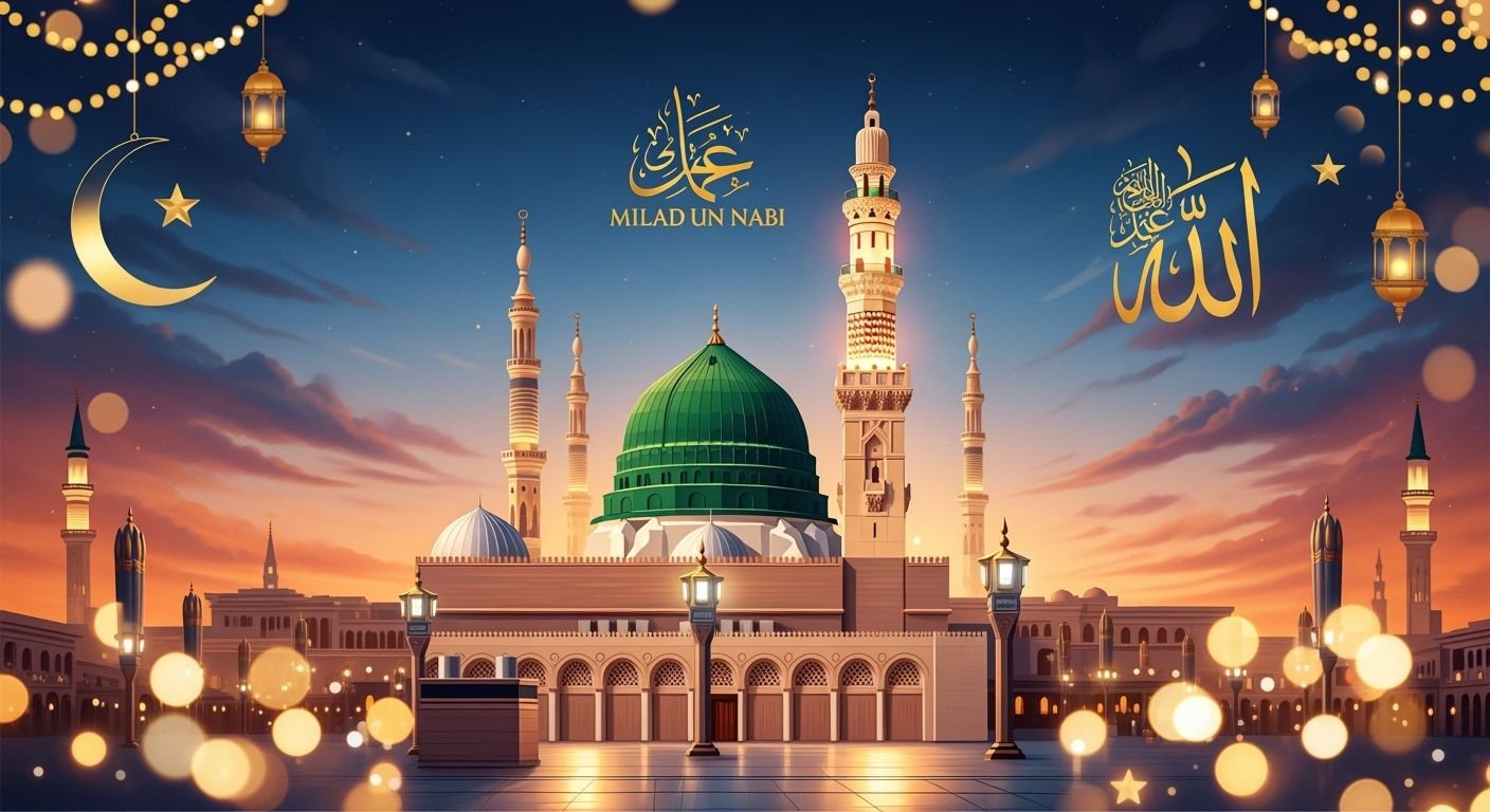 Milad un nabi madina background image 144
