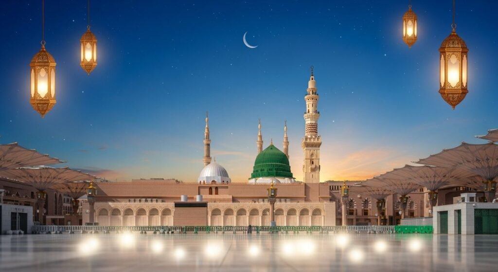 Milad un nabi madina background image 150