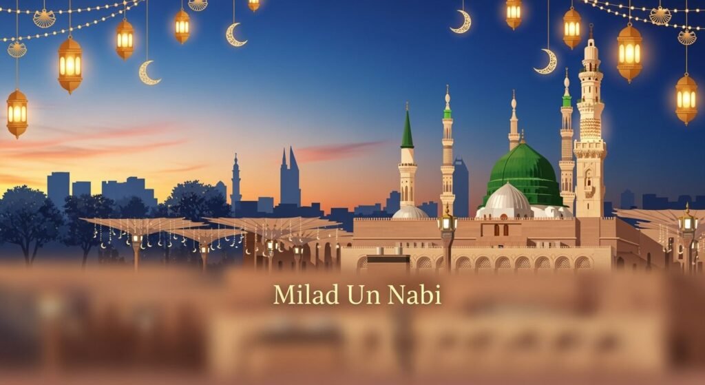 Milad un nabi madina background image 160
