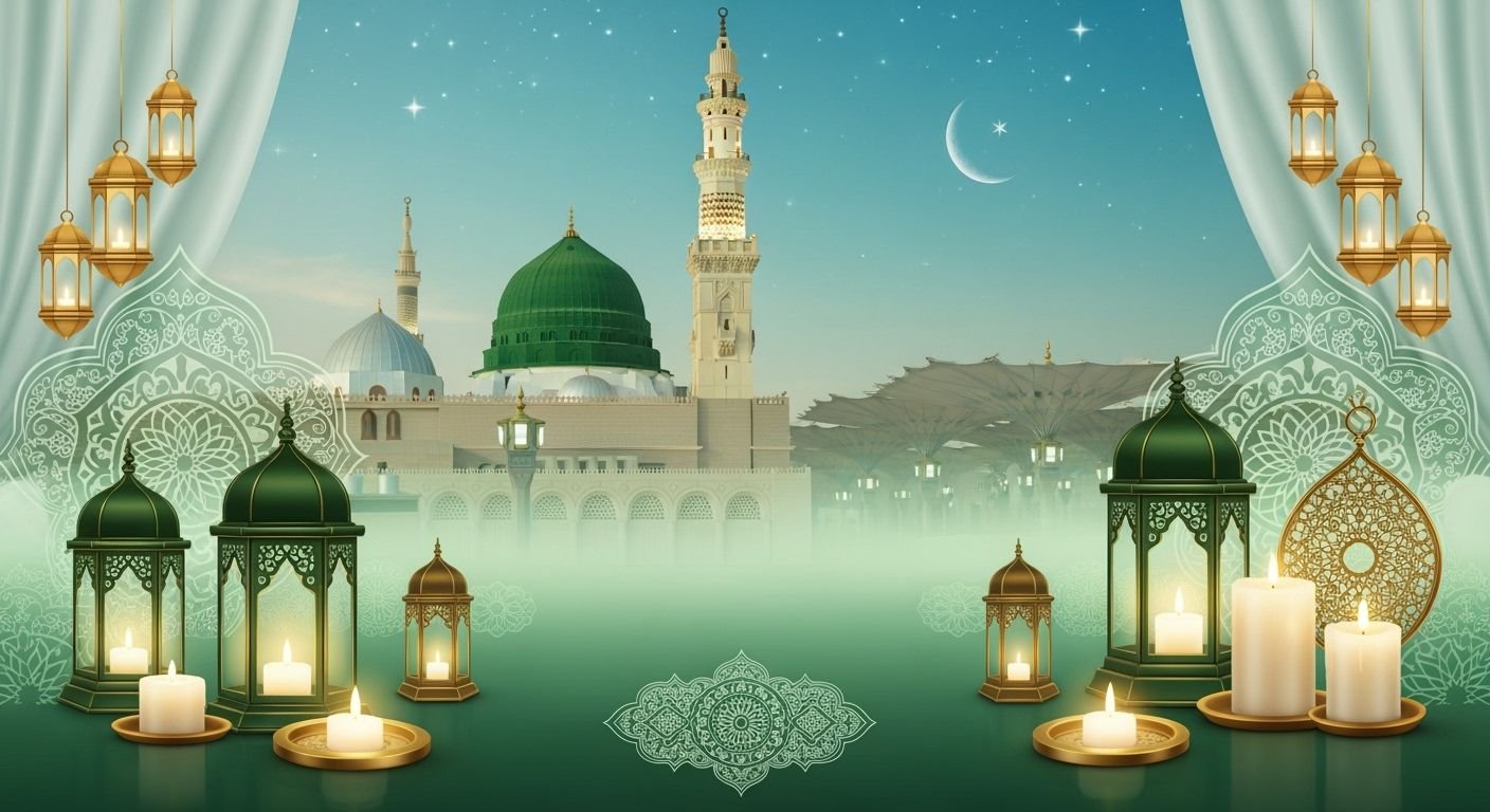 Milad un nabi madina background image 195