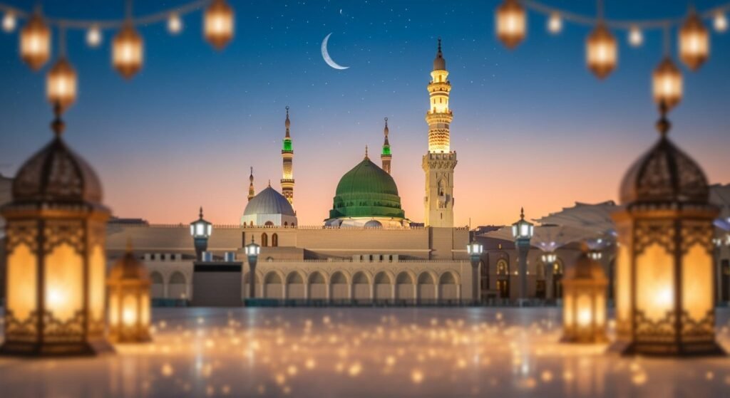 Milad un nabi madina background image 200