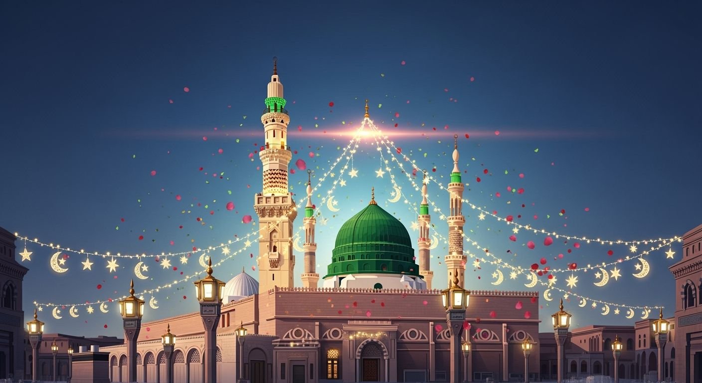 Milad un nabi madina background image 230