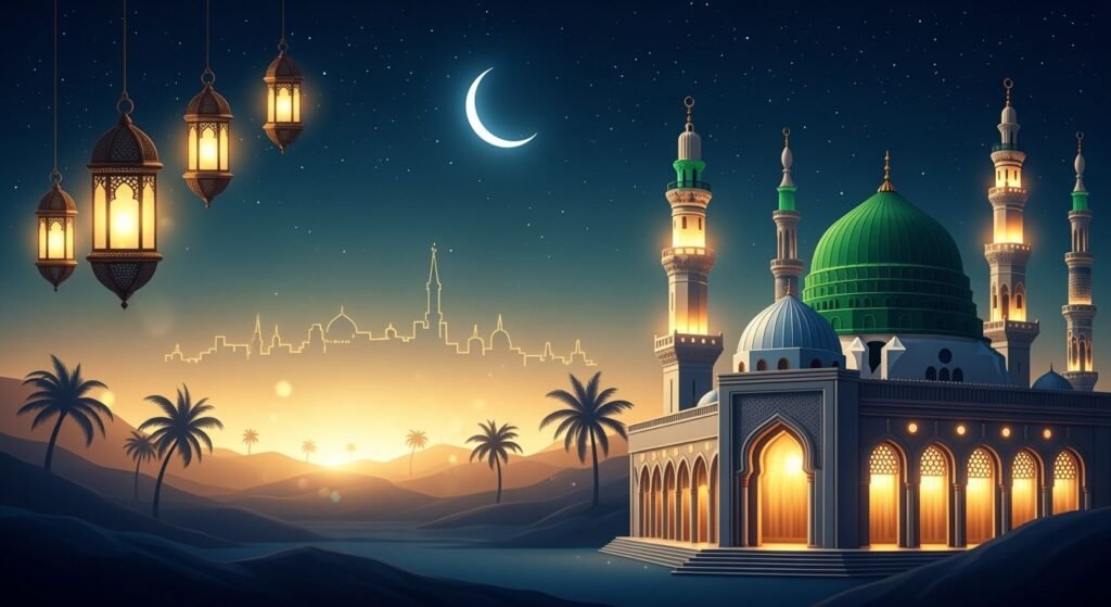 Milad un nabi madina background image 243
