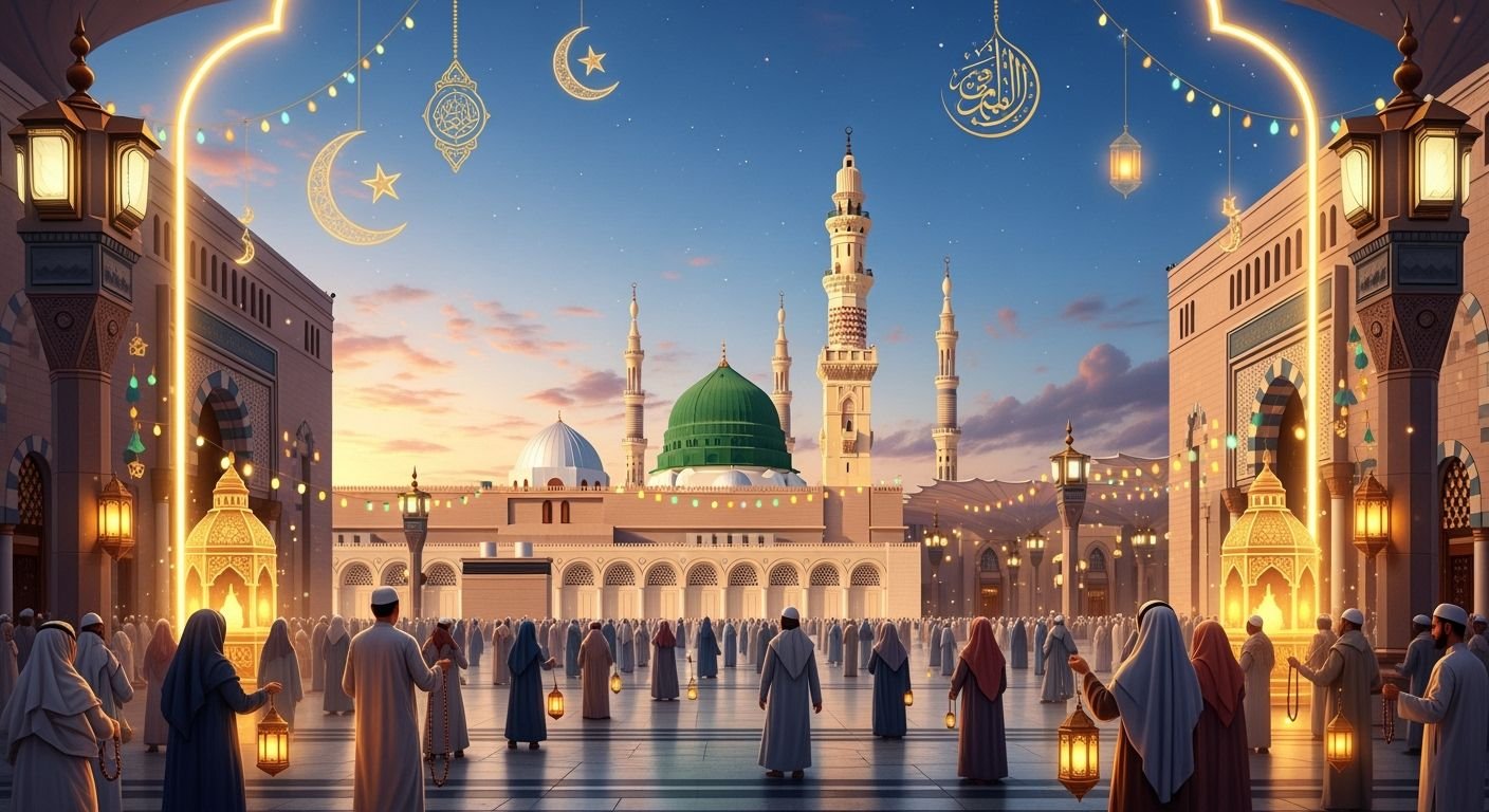 Milad un nabi madina background image 244