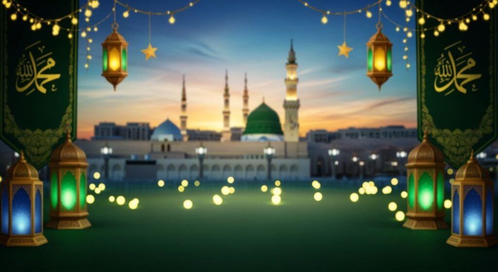 Milad un nabi madina background image 25
