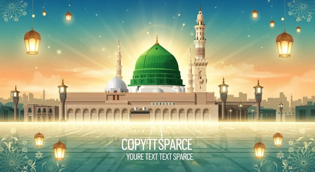 Milad un nabi madina background image 256