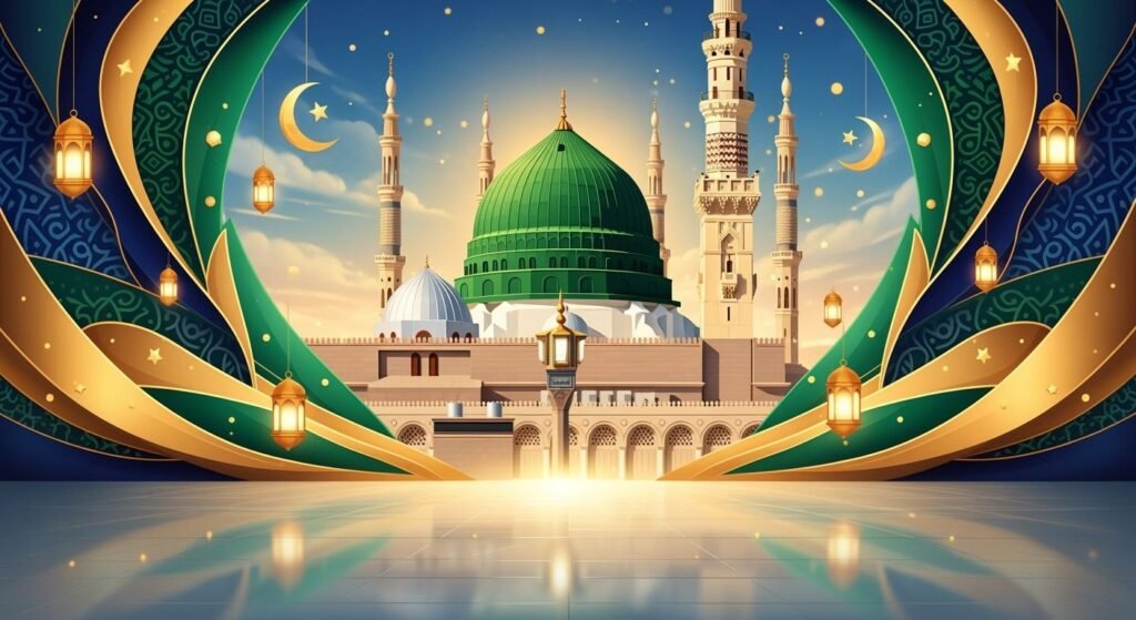 Milad un nabi madina background image 35
