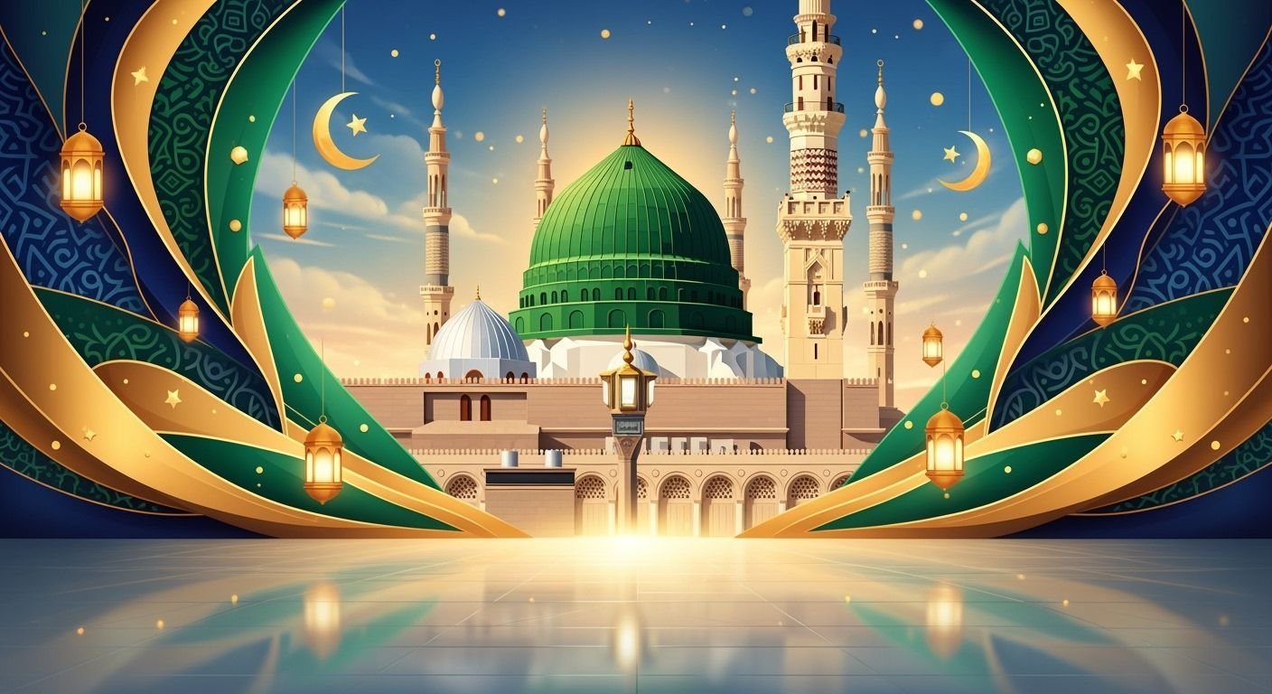 Milad un nabi madina background image 35