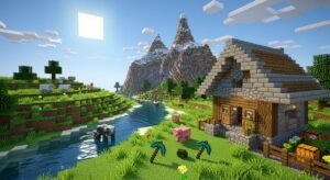 Minecraft background image