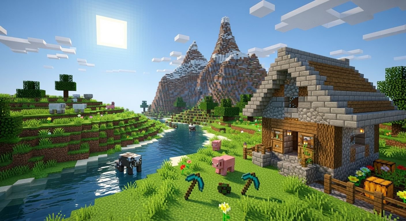 Minecraft background image