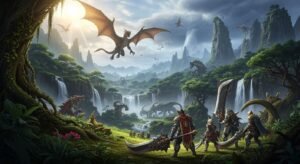 Monster hunter background image