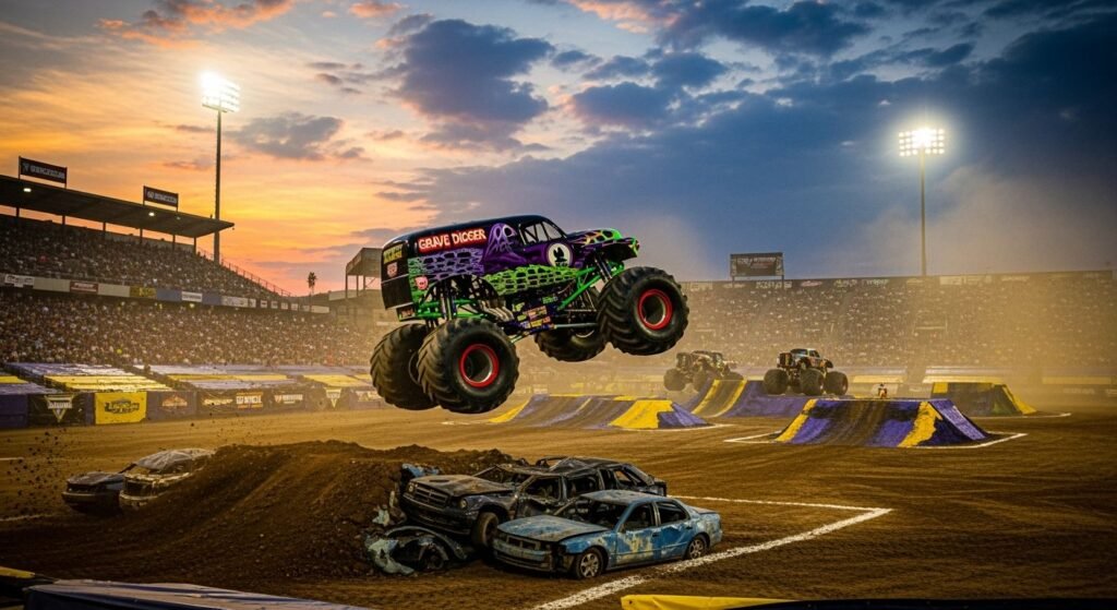 Monster jam background image 4