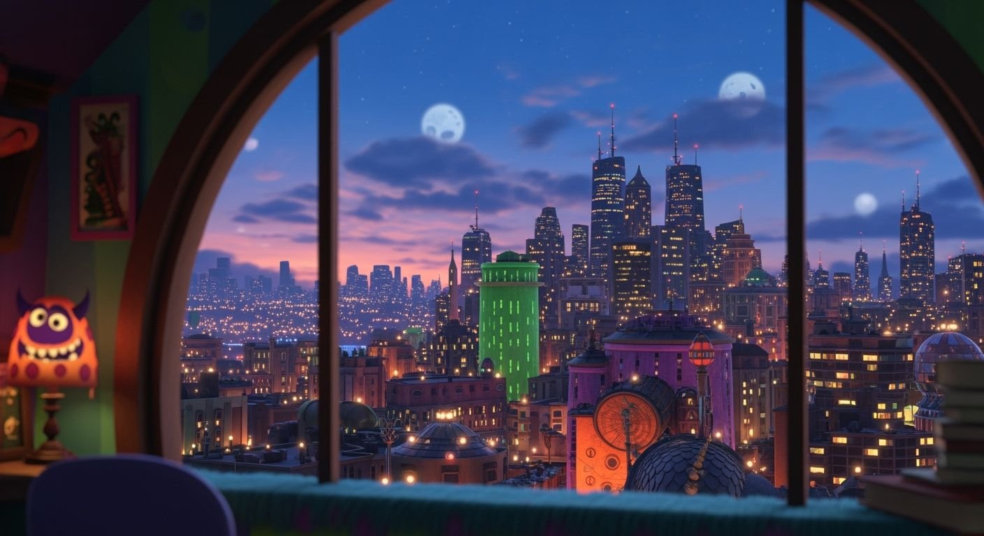 Monsters inc background image 3