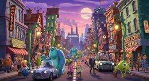 Monsters inc background image