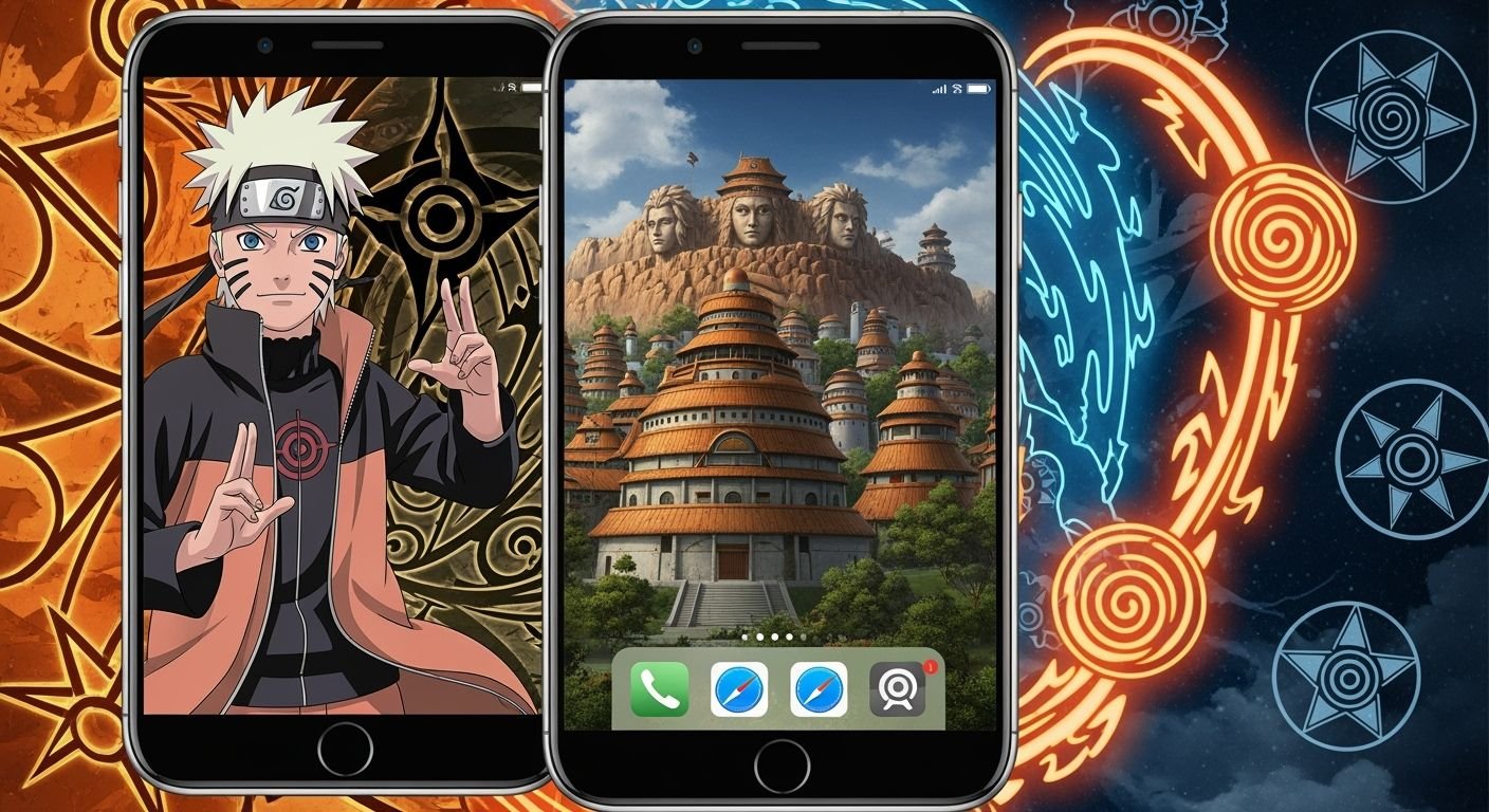 Naruto background iphone image