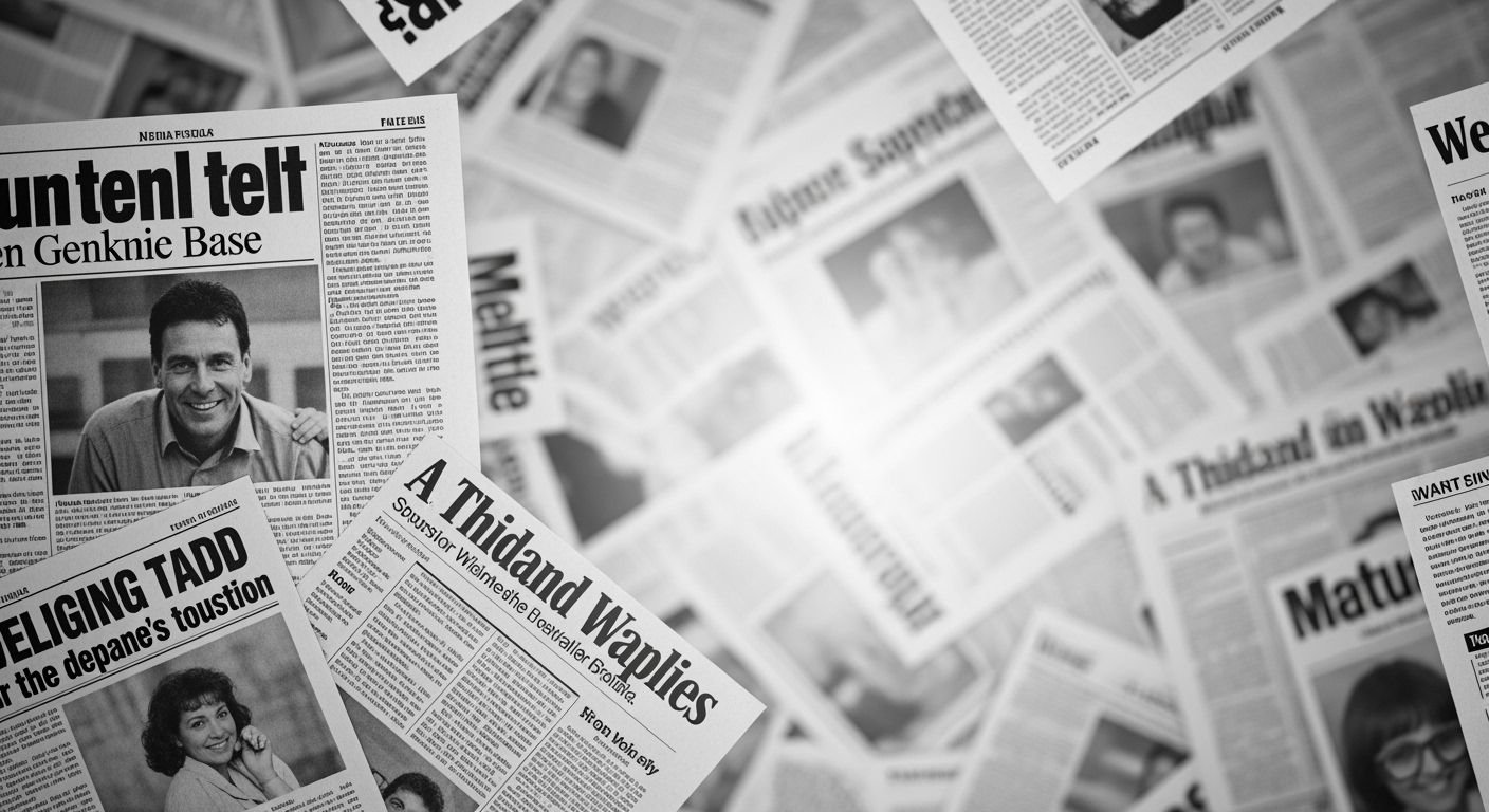 Newspaper background image 2