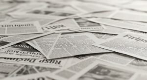 Newspaper background image 4