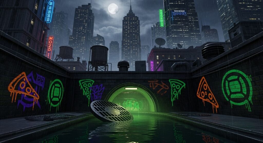 Ninja turtles background image
