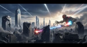 One punch man background image 2