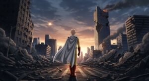 One punch man background image 9