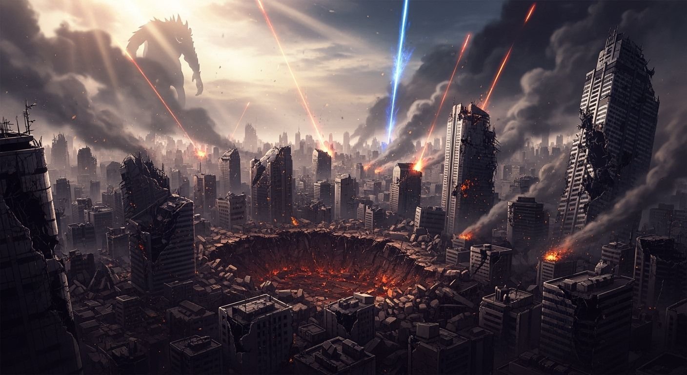 One punch man background image
