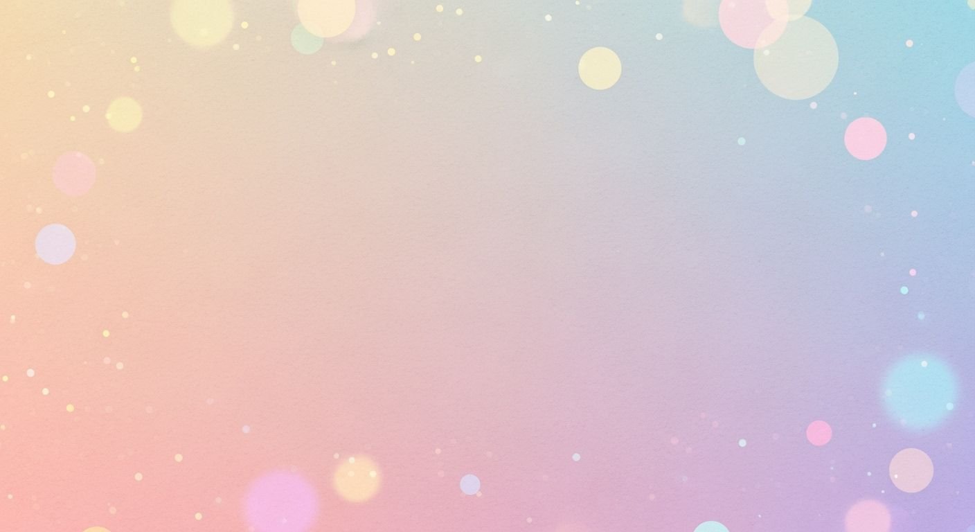 Pastel colored background with bokeh lights 2