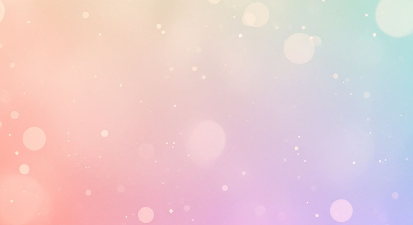 Pastel colored background with bokeh lights 5