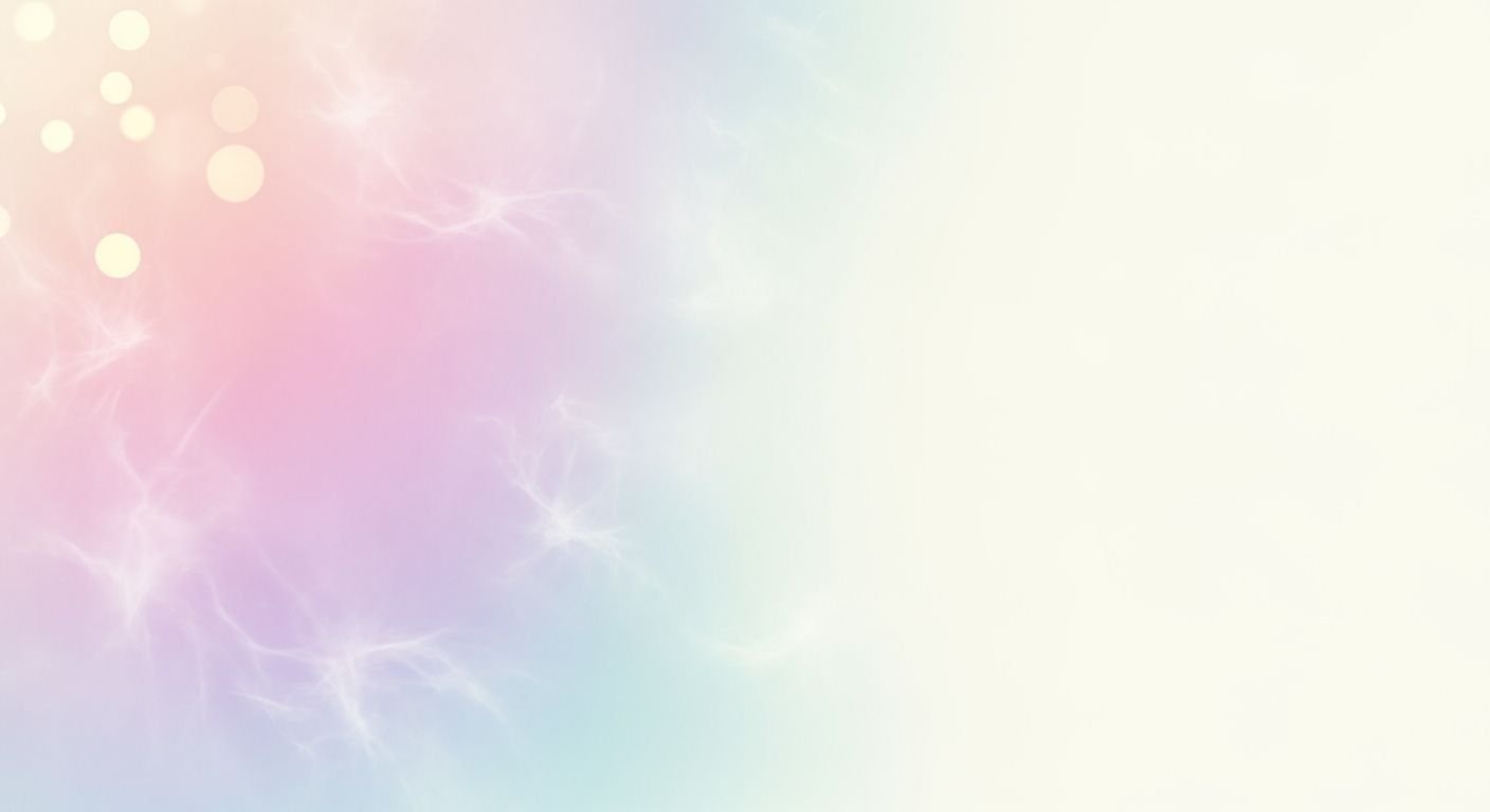 Pastel colored background with stars and 2