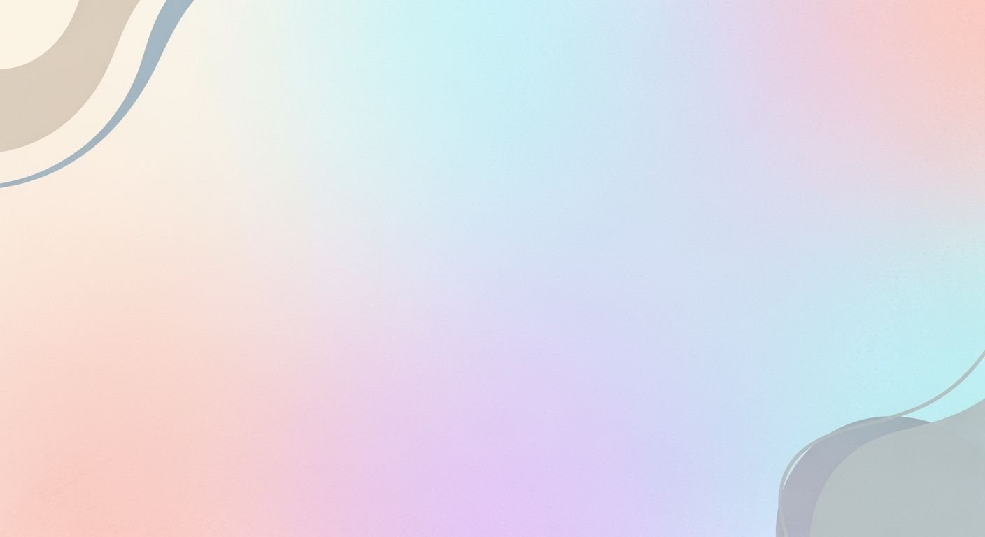 Pastel colored background with wavy lines