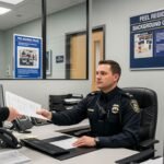 Peel police background check image