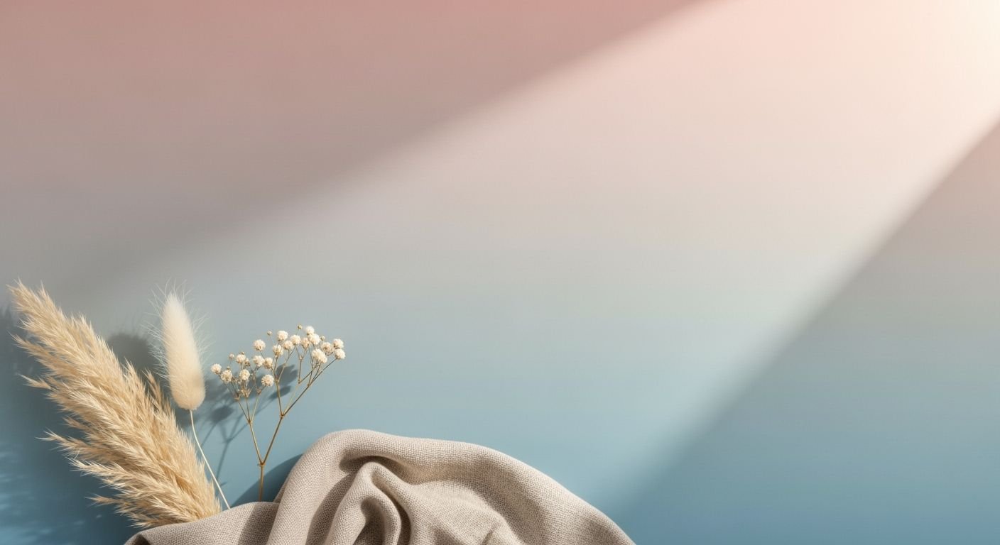Person holding a bunch of flowers