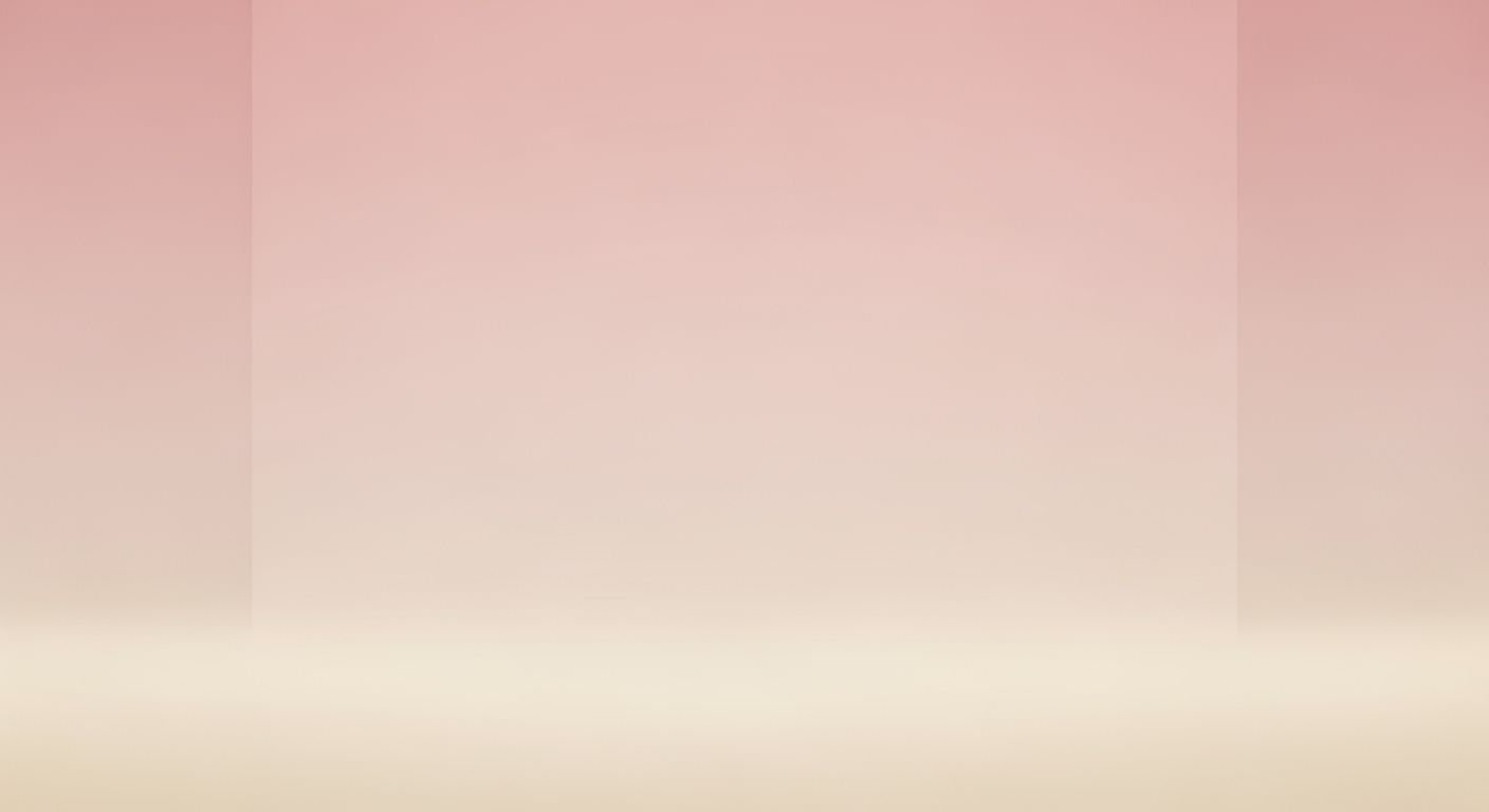 Pink and beige background with a 2