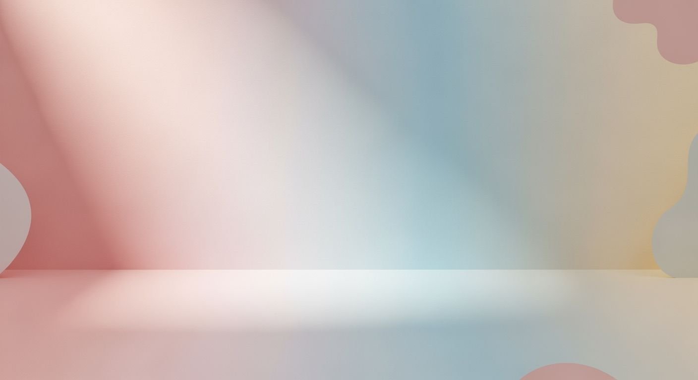 Pink and blue abstract background with 2