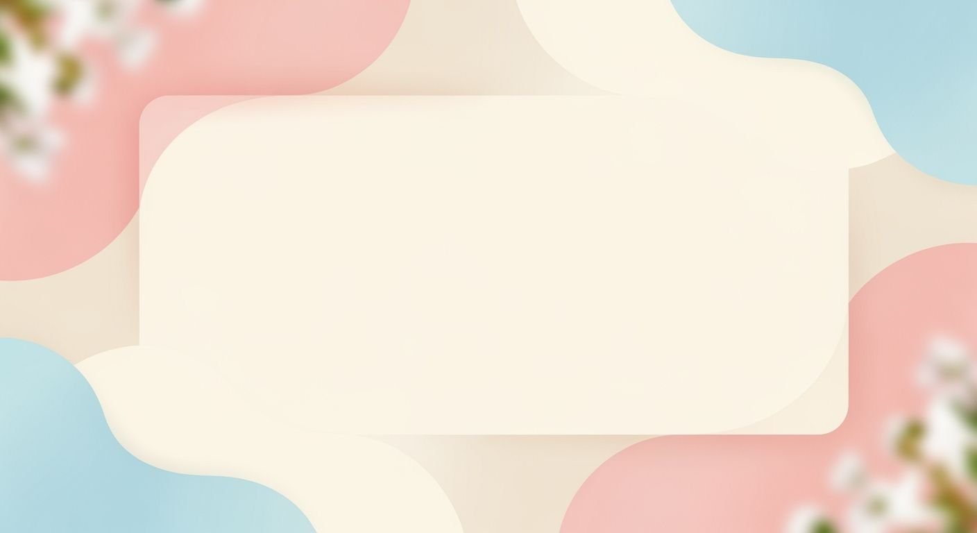 Pink and blue background with a 106