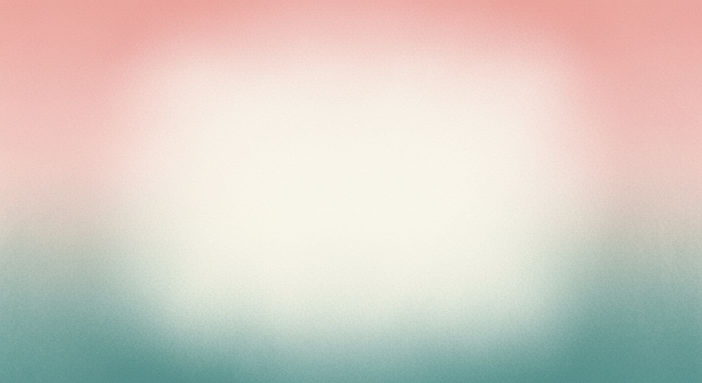Pink and blue background with a 107