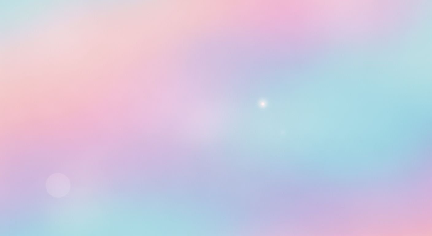 Pink and blue background with a 111