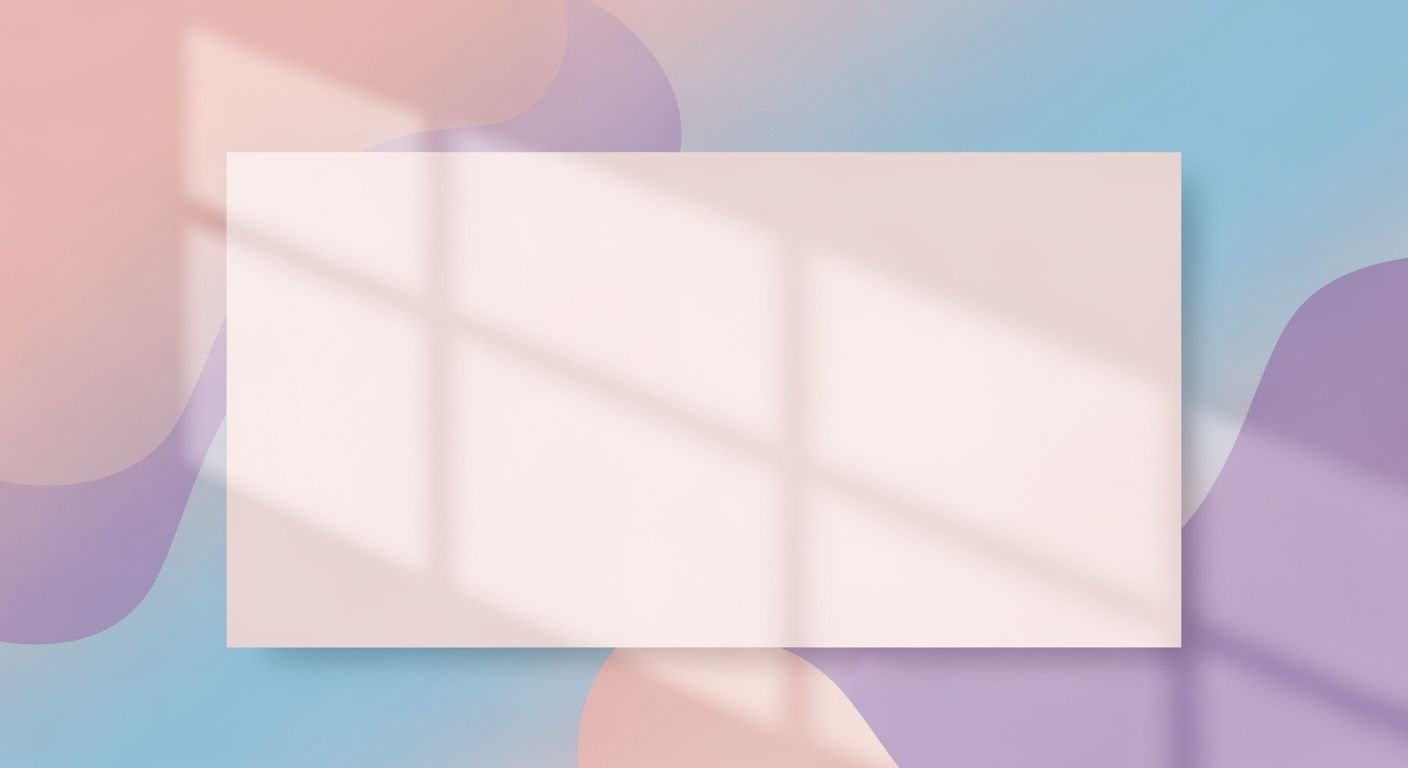 Pink and blue background with a 129