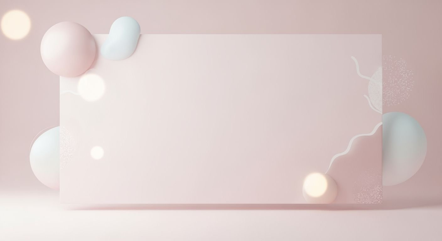 Pink and blue background with a 18