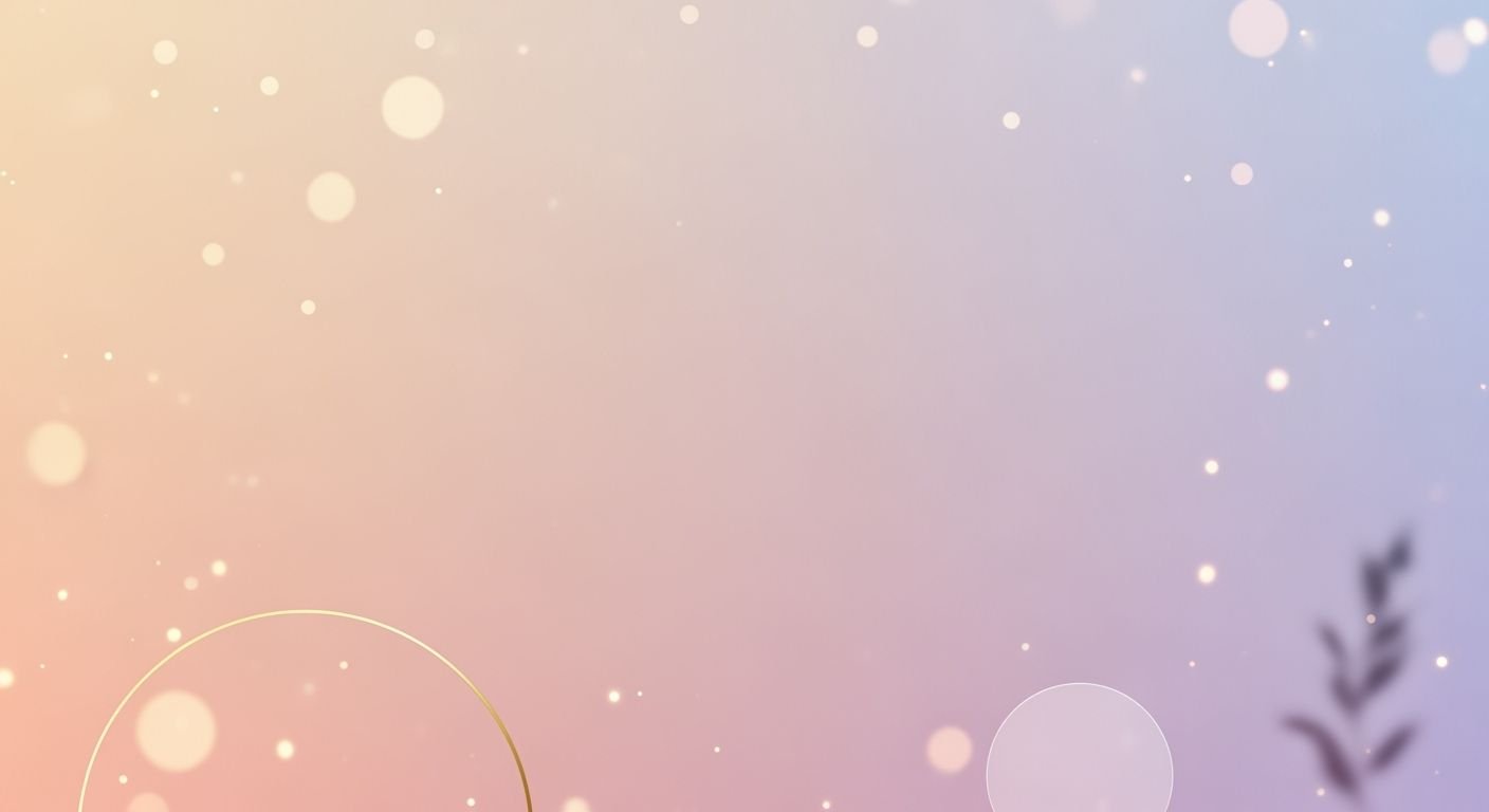 Pink and blue background with a 19