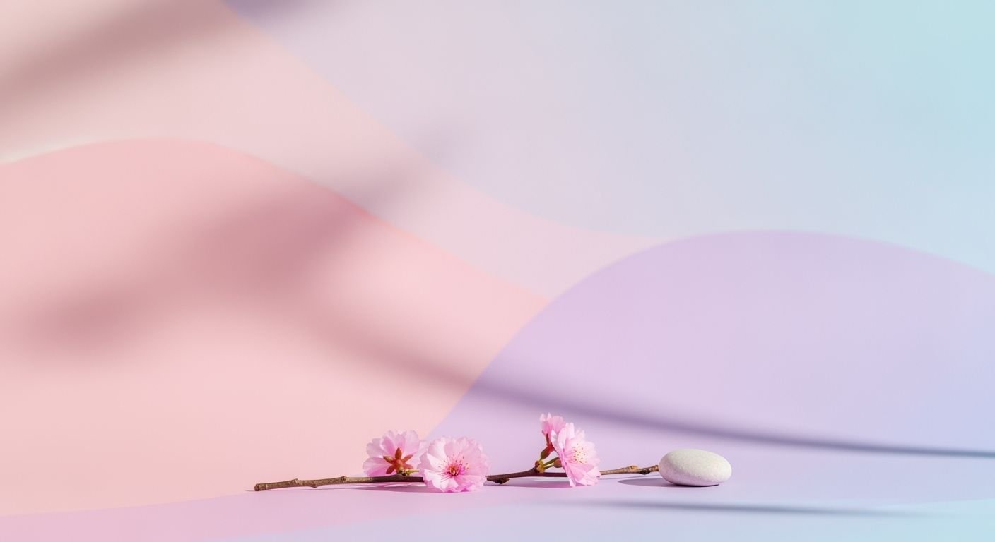 Pink and blue background with a 29