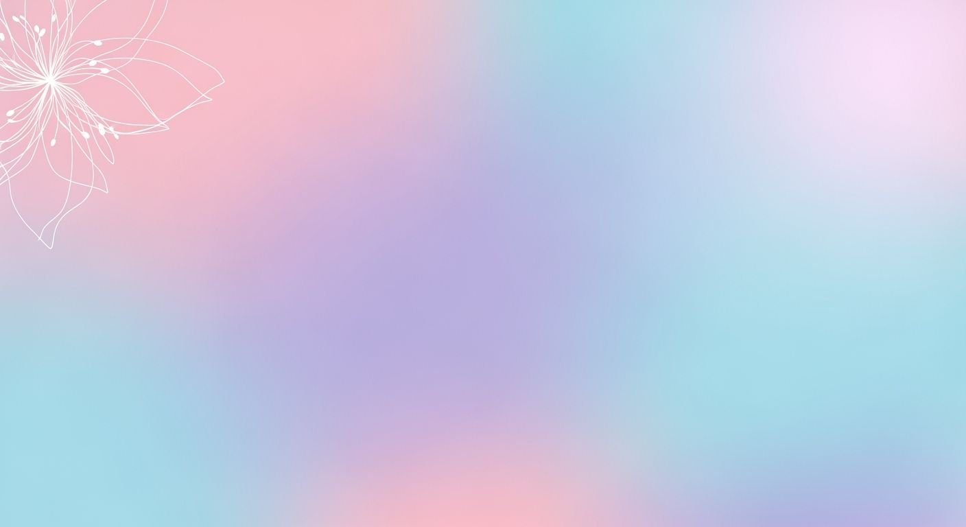Pink and blue background with a 80