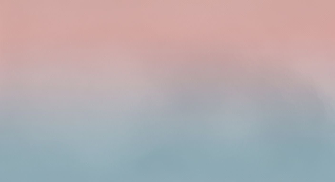 Pink and blue background with a 81